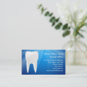 Blue Plunge Dental of Dentist Kantoor Visitekaartje (Staand voorkant)