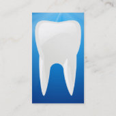 Blue Plunge Dental of Dentist Kantoor Visitekaartje (Achterkant)