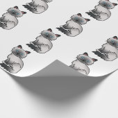 Blue Point Birman/Ragdoll Cute Cat Pattern Cadeaupapier (Hoek)