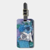 Blue Point Siamese Cat Bagagelabel (Voorkant verticaal)