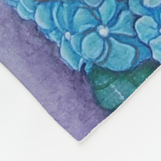 Blue Point Siamese Cat Fleece Deken (Hoek)