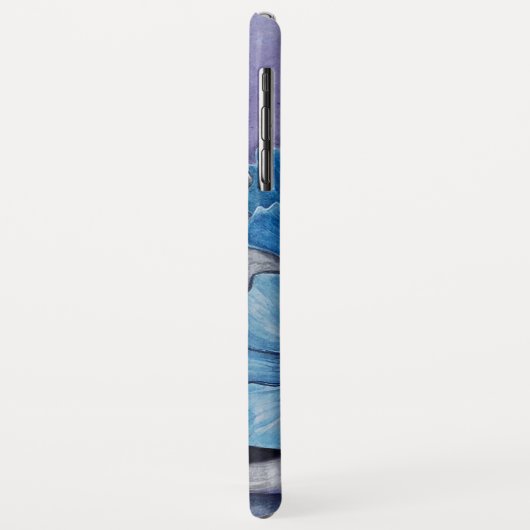 Blue Point Siamese kat Hoesje-Mate iPhone Case (Achterkant/links)