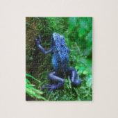Blue Poison Arrow Frog Legpuzzel (Verticaal)