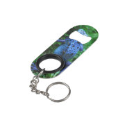Blue Poison Arrow Frog Sleutelhanger Flessenopener (Achterkant Gekanteld)