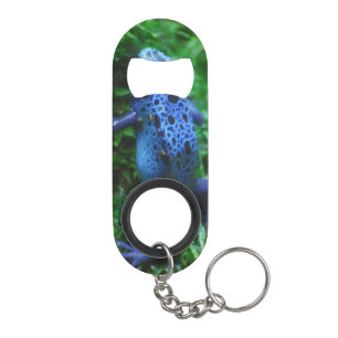 Blue Poison Arrow Frog Sleutelhanger Flessenopener