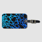 Blue Poison Dart Frog Bagagelabel (Voorkant (horizontaal))