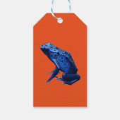 Blue Poison Dart Frog Cadeaulabel (Voorkant)