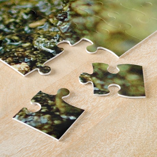 Blue Poison Dart Frog Close, Jigzaag Puzzle Legpuzzel (Zijkant)