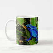Blue Poison Dart Frog Dendrobates Azureus Koffiemok (Links)