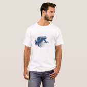 Blue Poison Dart Frog (Dendrobates Tinctorius) T-shirt (Voorkant volledig)