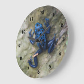 Blue Poison Dart Frog Grote Klok (Hoek)