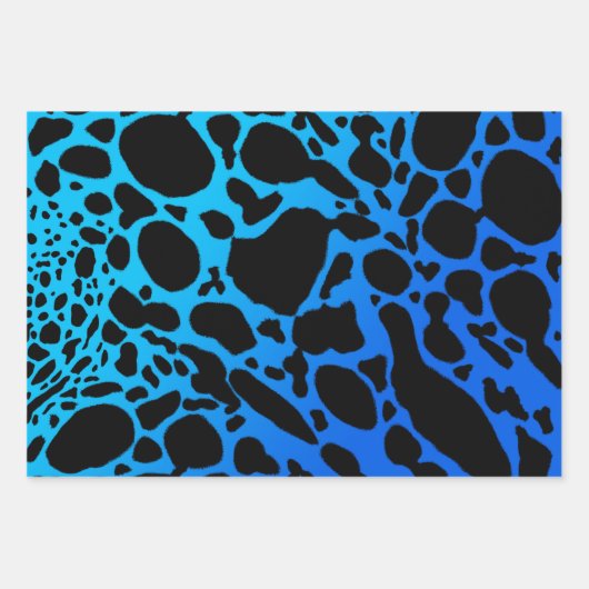 Blue Poison Dart Frog Inpakpapier Vel (Voorkant 3)