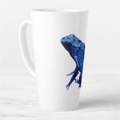 Blue Poison Dart Frog Latte Mok (Linkerhoek)