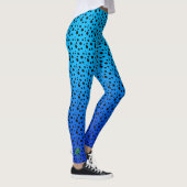 Blue Poison Dart Frog Leggings (Rechts)