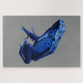 Blue Poison Dart Frog Legpuzzel (Horizontaal)