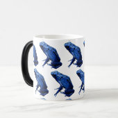 Blue Poison Dart Frog Magische Mok (Voorkant links)