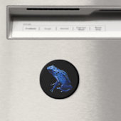 Blue Poison Dart Frog Magneet (Insitu (Vaatwasser))