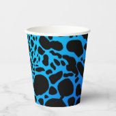 Blue Poison Dart Frog Papieren Bekers (Voorkant)