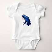 Blue Poison Dart Frog Romper (Voorkant)