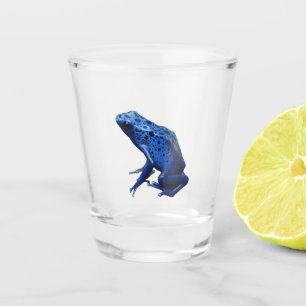 Blue Poison Dart Frog Shot Glas