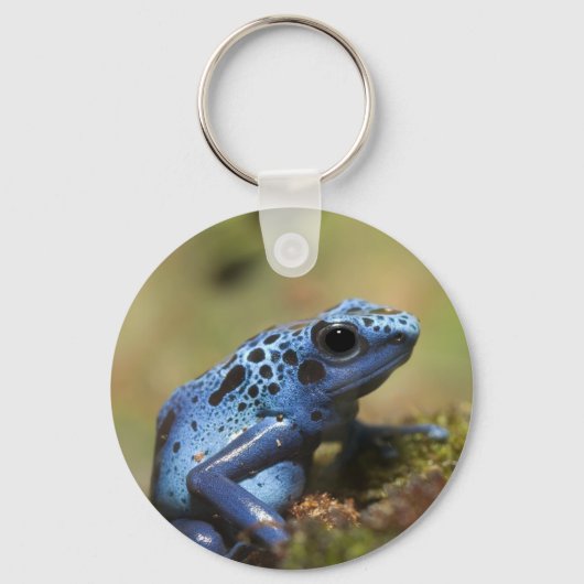 Blue Poison Dart Frog Sleutelhanger (Voorkant)