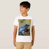 Blue Poison Dart Frog T-shirt (Voorkant volledig)