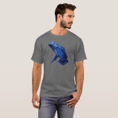Blue Poison Dart Frog T-shirt (Voorkant volledig)