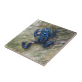 Blue Poison Dart Frog Tegeltje (Zijkant)
