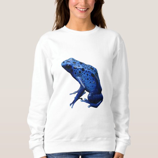 Blue Poison Dart Frog Trui (Voorkant)