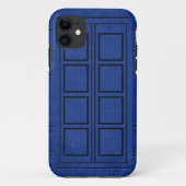 Blue Police Box Journal iPhone 5 Hoesje (Achterkant)