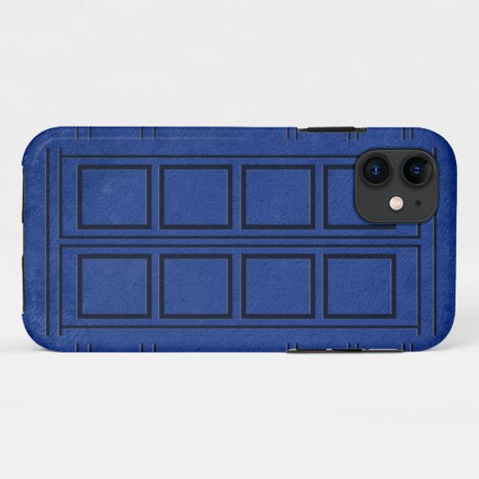 Blue Police Box Journal iPhone 5 Hoesje (Achterkant (horizontaal))
