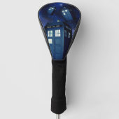 Blue Police Call Box Golfheadcover (Voorkant)