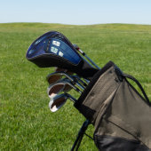 Blue Police Call Box Golfheadcover (Insitu)
