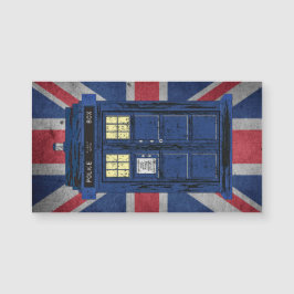 Blue Police Public Call Box - UK Time Travel 1