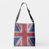 Blue Police Public Call Box - UK Time Travel 1 Crossbody Tas (Achterkant)