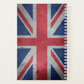 Blue Police Public Call Box - UK Time Travel 1 Planner (Achterkant)