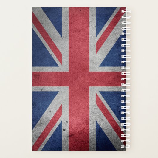 Blue Police Public Call Box - UK Time Travel 1 Planner (Achterkant)