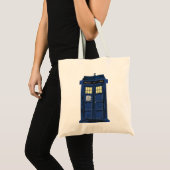 Blue Police Public Call Box - UK Time Travel 1 Tote Bag (Voorkant (product))