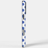 Blue Polka Dot Case-Mate iPhone Case (Achterkant / Rechts)