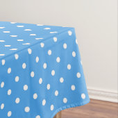 Blue Polka Dot Tafelkleed (Voorbeeld)