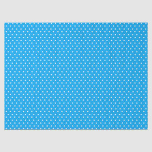 Blue Polka Dot Tissuepapier
