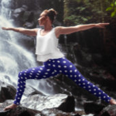 Blue Polka Dots Leggings