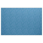Blue Polka Dots Pima Cotton Fabric Stof (Fat Quarter)
