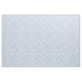 Blue Polka Dots Pima Cotton Fabric Stof (Fat Quarter)
