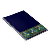 Blue Pomegranate Majolica Art Notitieboek (Rechterzijde)