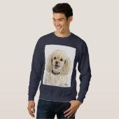 Blue Poodle Sweatshirt (Voorkant volledig)