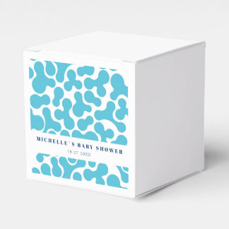 Blue Pool Cool Personal Baby shower Box Bedankdoosjes