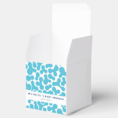 Blue Pool Cool Personal Baby shower Box Bedankdoosjes (Geopend)