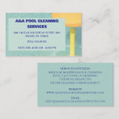 Blue Pool-onderhoud Visitekaartje (Voorkant / Achterkant)