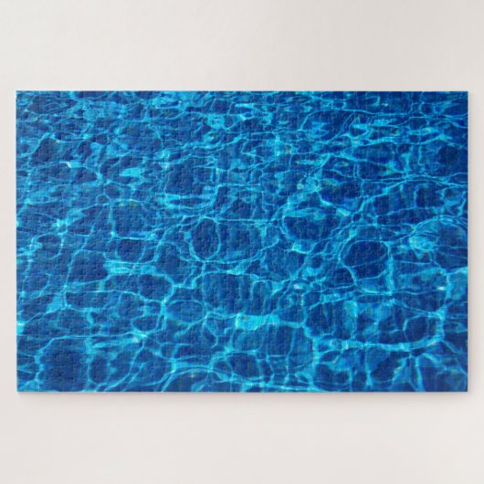 Blue Pool Water Jigsaw Puzzle Legpuzzel (Horizontaal)